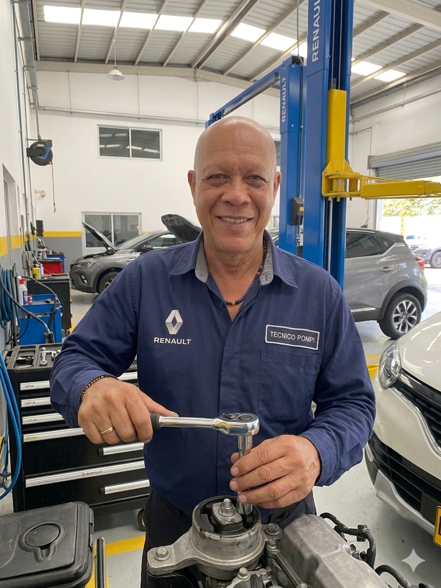 Técnico certificado Renault - Taller Pompi Barranquilla